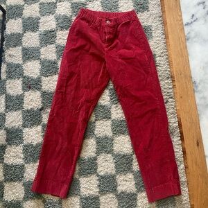 John Galt/Brandy Melville red pants